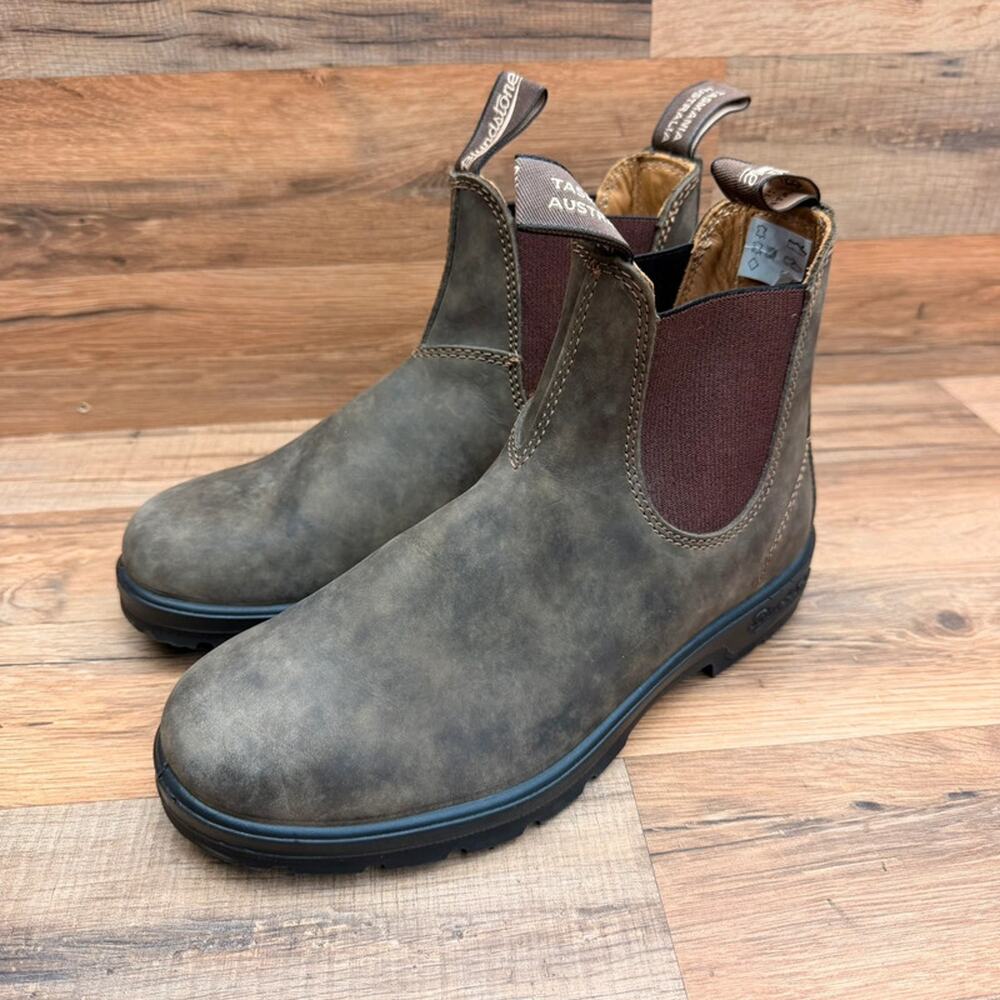 Blundstone 585 Chelsea Boots Rustic women sz US8.5 6.5AU Brown Leather